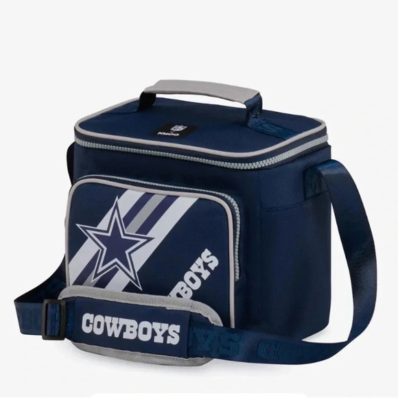 Dallas Cowboys Insulated 9 Can Square Bag NWT - Picture 1 of 7